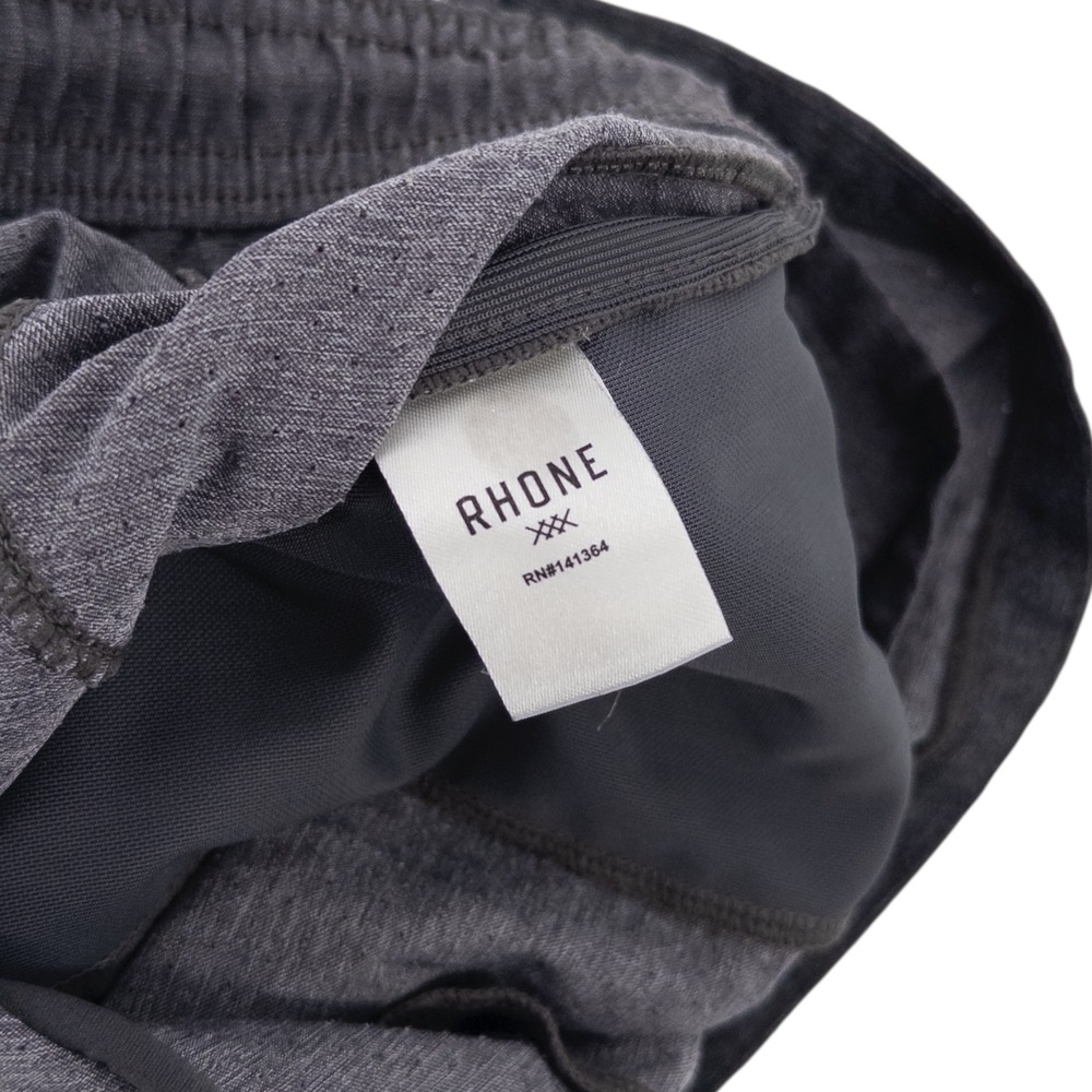 Rhone Guru Mens Medium Gray Unlined Performance Athletic Running Training Shorts - Picture 7 of 12